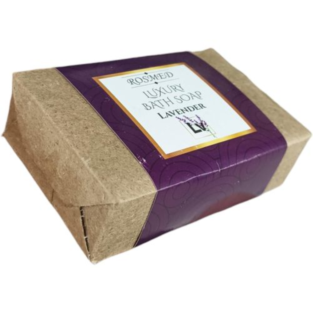 ROSMED LUXURY B/SOAP LAVENDER 100MG